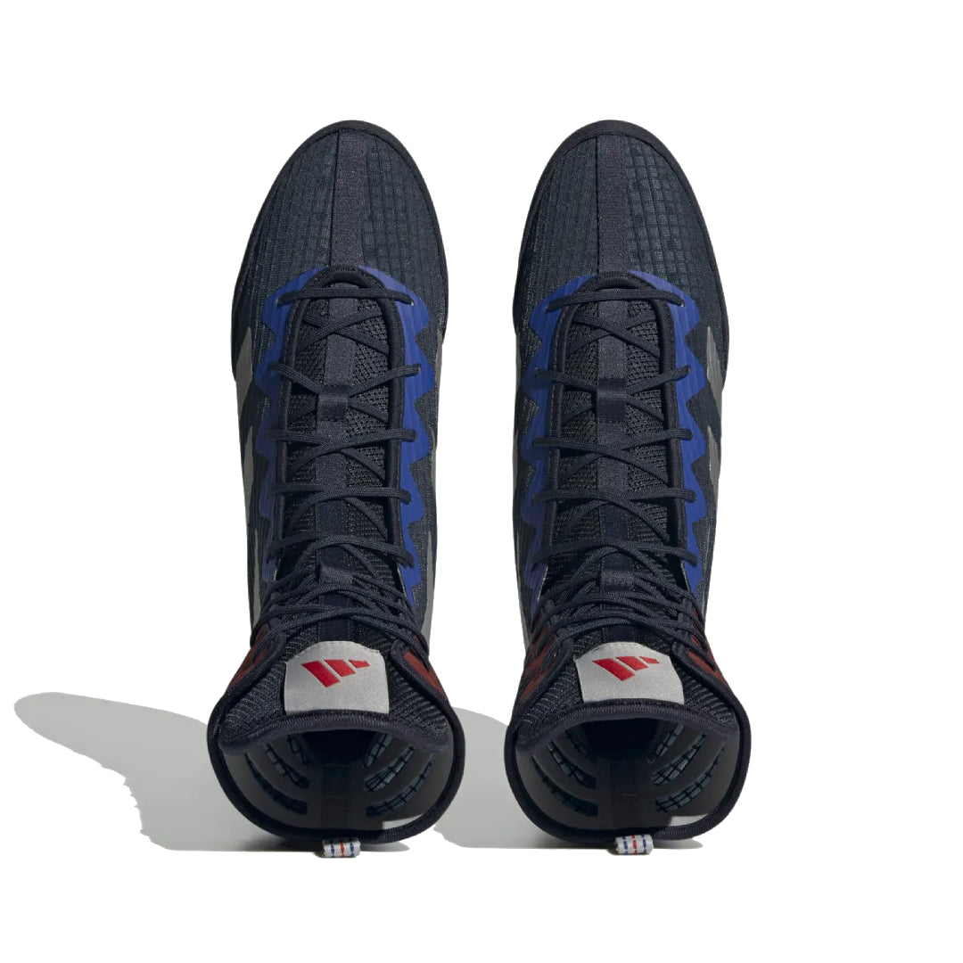 Adidas bokszcipő HOG 4, sötétkék-piros