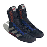Adidas bokszcipő HOG 4, sötétkék-piros