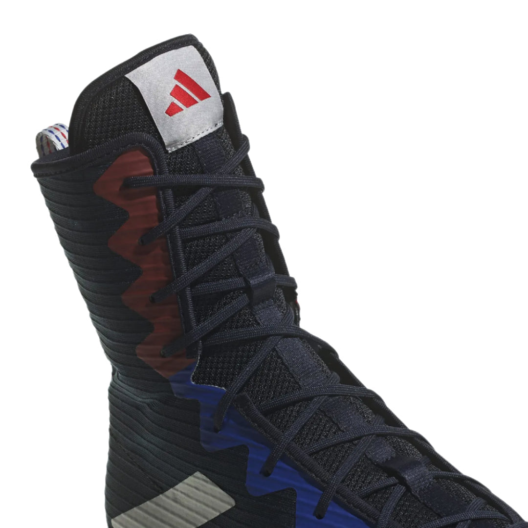 Adidas bokszcipő HOG 4, sötétkék-piros