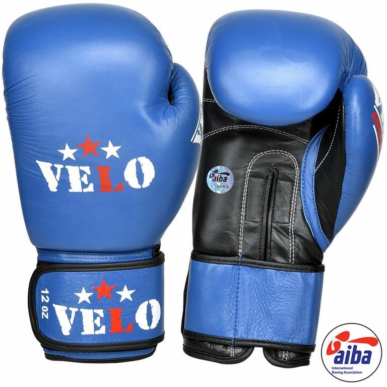 Adidas bokszkesztyű Velo AIBA, kék