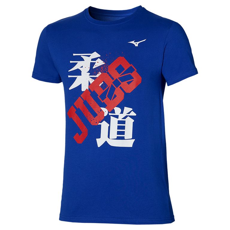 Mizuno Tee rövid ujjú póló, kék