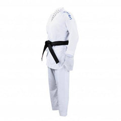 Fight Art KA Sempai WKF kimonó 120g, kék karakterekkel
