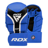 RDX grappling kesztyű Aura+ T17, kék-fekete