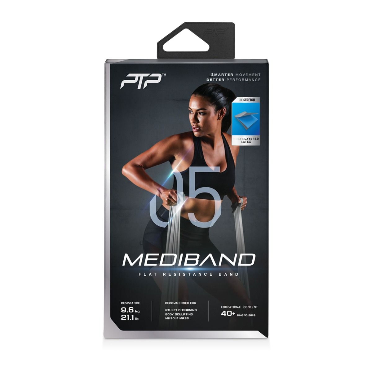 PTP ellenálló gumi Mediband ultimate, ezüst