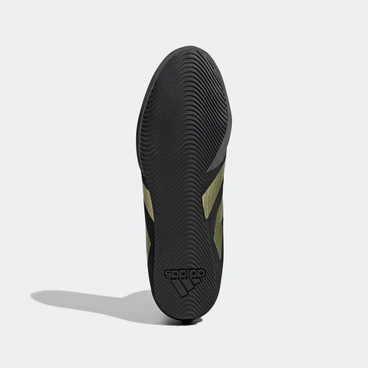 Adidas bokszcipő HOG 4, fekete-arany
