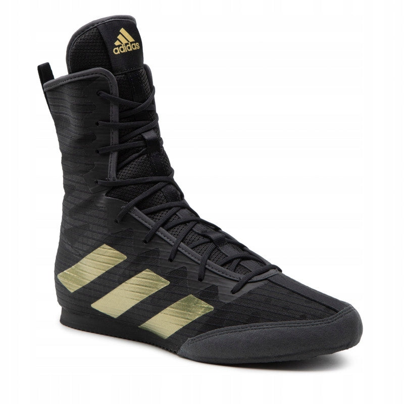 Adidas bokszcipő HOG 4, fekete-arany