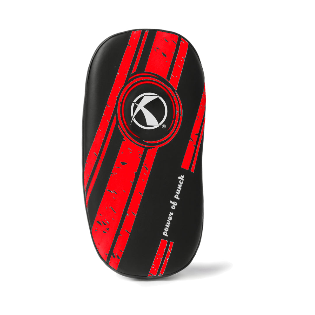 Katsudo bőr arm makiwara Curve 2db, piros-fekete