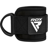 RDX professzionális bokabandázsk edzőterembe A4, fekete
