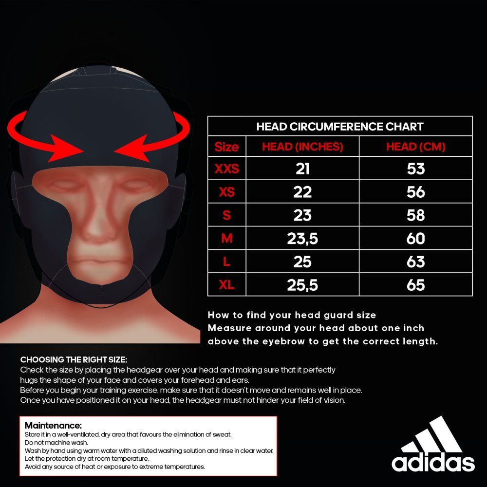 Adidas boksz sisak Response, fehér-fekete