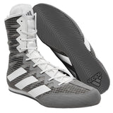 Adidas bokszcipő HOG 4, szürke-fehér