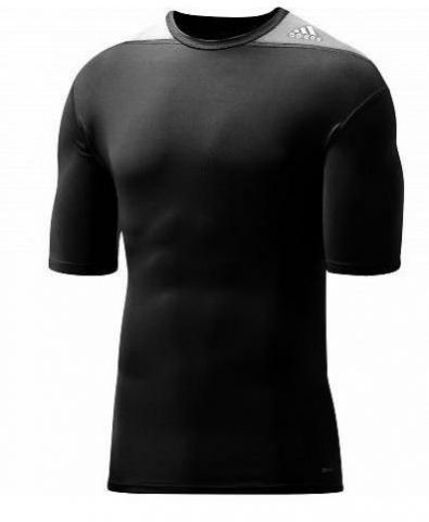 Adidas férfi rövid ujjú póló TF Base, fekete