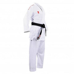 Fight Art KA kimonó Sempai WKF 120g, piros karakterekkel