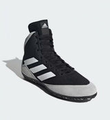 Adidas birkózó cipő Mat Wizard 5, fekete-szürke