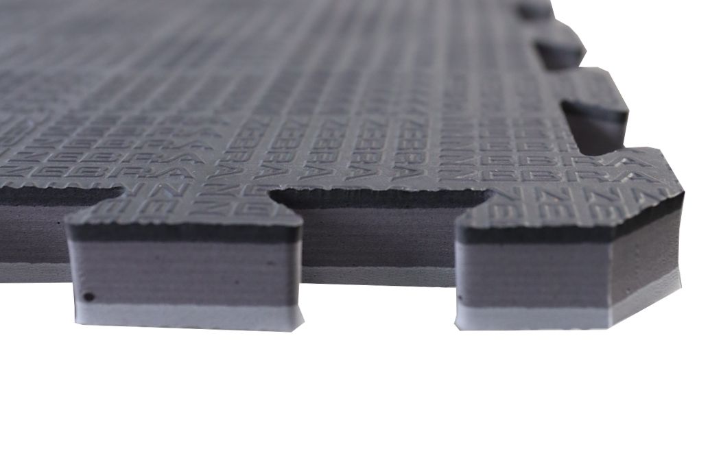 Zebra tatami Puzzle, fekete-szürke