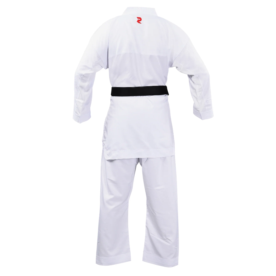 Fight Art KA kimonó Sempai WKF 120g, piros karakterekkel