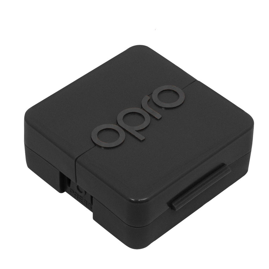 Opro fogvédő tok Antimicrobial Mouthguards, fekete.