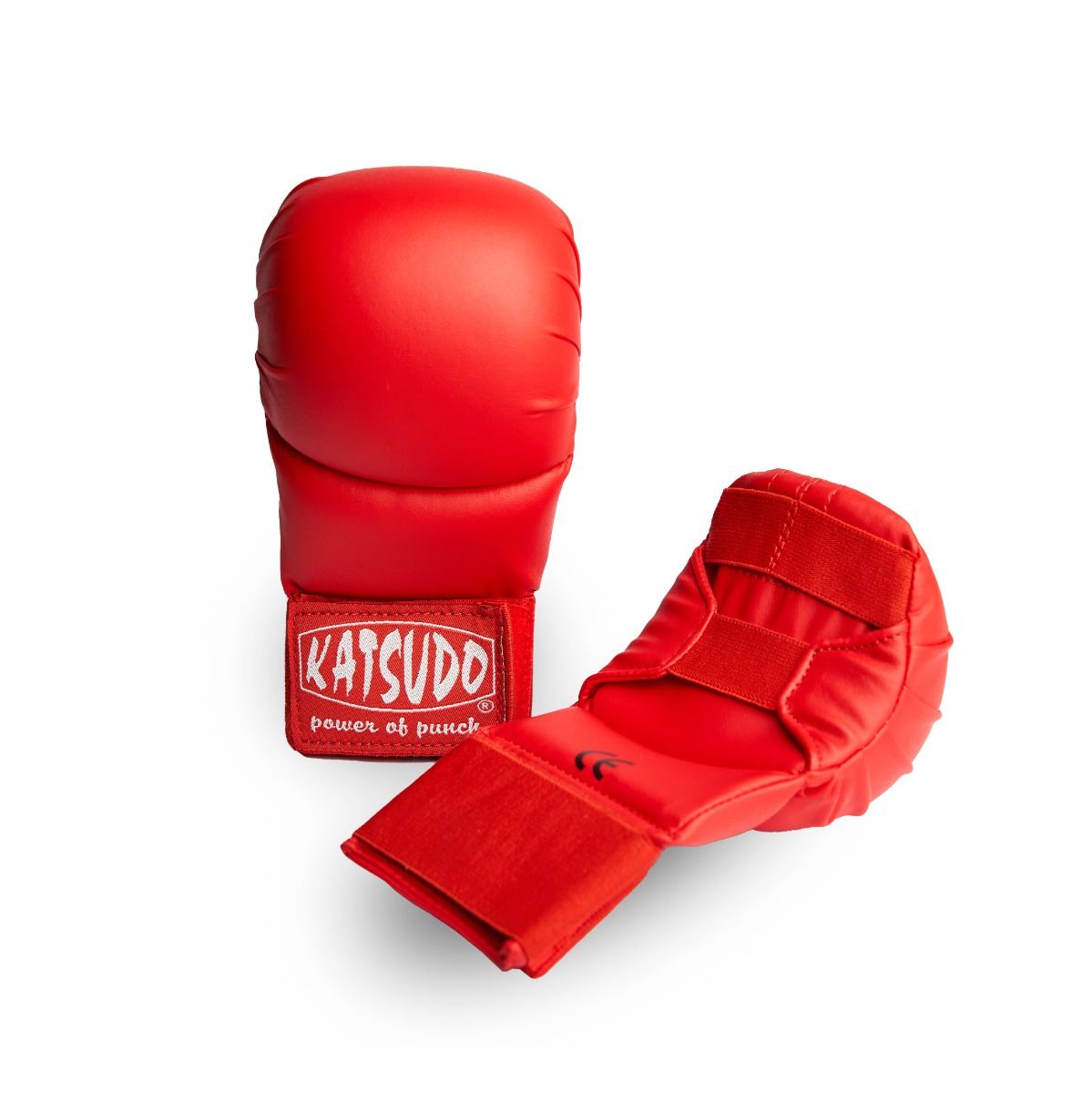 Katsudo karate kesztyű Klasik, piros
