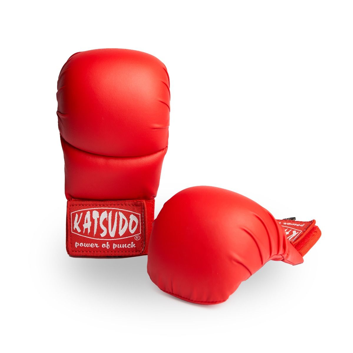 Katsudo karate kesztyű Klasik, piros