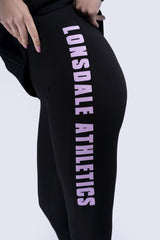 Lonsdale női Clashmore leggings, fekete