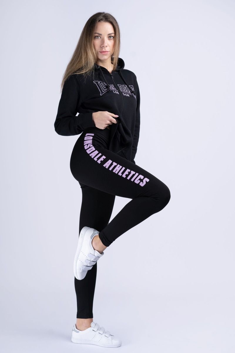 Lonsdale női Clashmore leggings, fekete