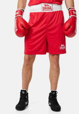 Lonsdale boksz rövidnadrág, piros
