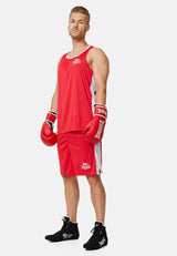 Lonsdale boksz rövidnadrág, piros