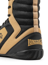 Lonsdale bokszcipő Heskin, fekete-barna