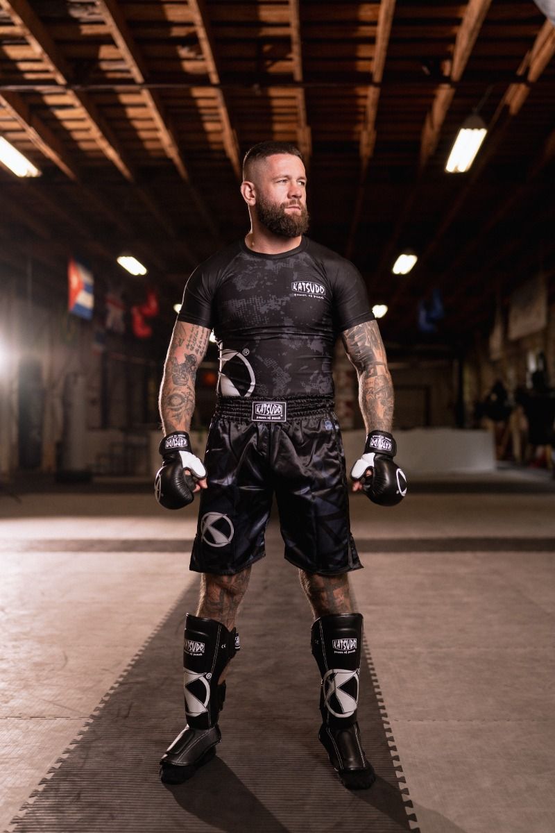 Katsudo mma kesztyűk Revenge, fekete-fehér
