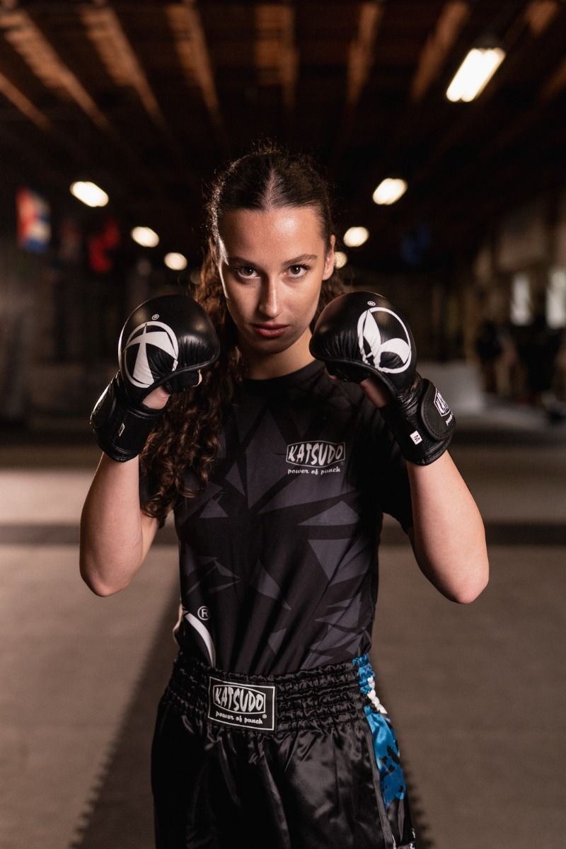 Katsudo mma kesztyűk Revenge, fekete-fehér