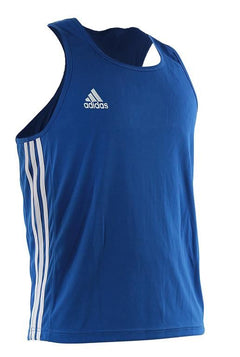 Adidas boksz trikó AIBA II, kék