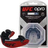 Opro fogvédő Silver UFC, piros-fekete