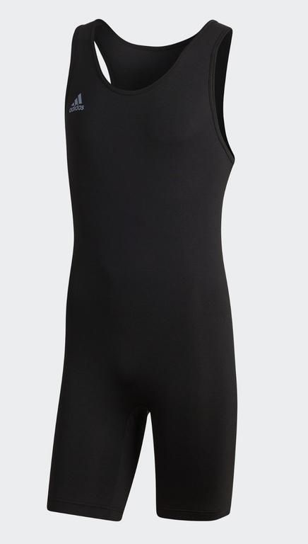 Adidas súlyemelő mez Power Lift, fekete