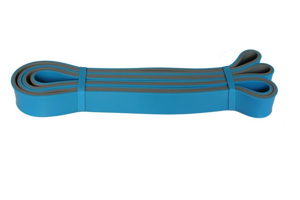 Katsudo erős erősítő gumi Flexband, kék-szürke