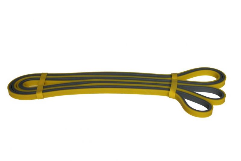 Katsudo nagyon könnyű erősítő gumi Flexband, sárga-szürke