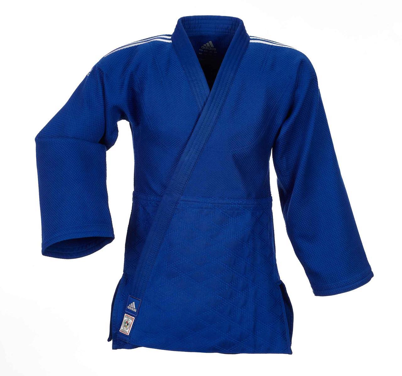 Adidas JU kimonó J930 IJF slim fit 930g, kék