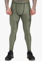 Ben Lee férfi leggings Manoburn, oliva zöld