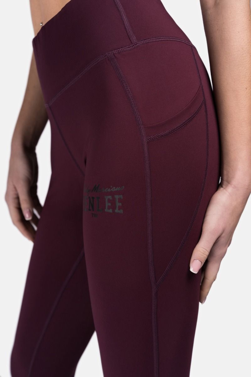 Ben Lee női leggings Maribel, oxblood