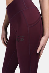 Ben Lee női leggings Maribel, oxblood