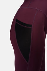 Ben Lee női leggings Maribel, oxblood