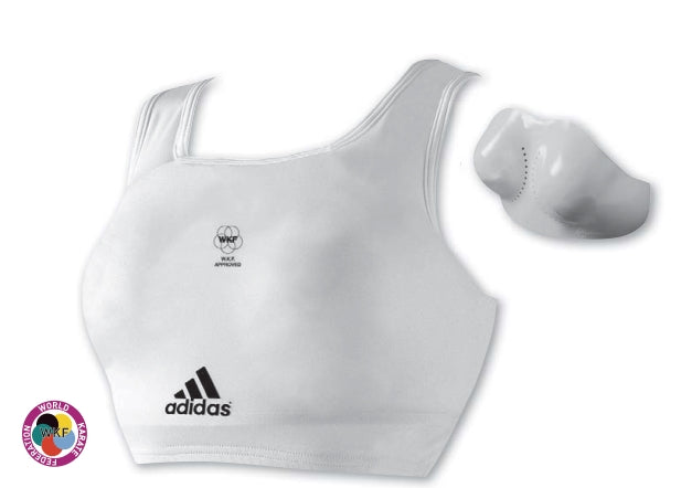 Adidas női WKF mellvédő, fehér