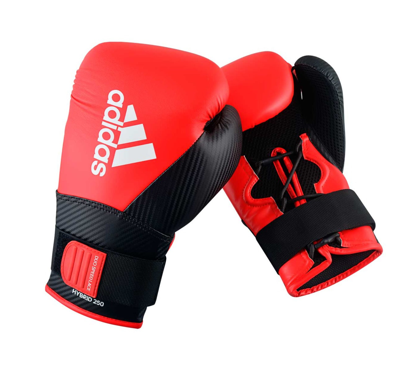 Adidas bokszkesztyű Hybrid 250, piros-fekete