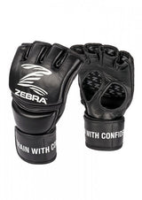 Zebra MMA kesztyű Pro Fight, fekete