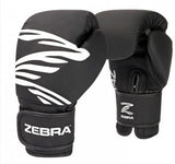 Zebra bokszkesztyű Fitness, fekete