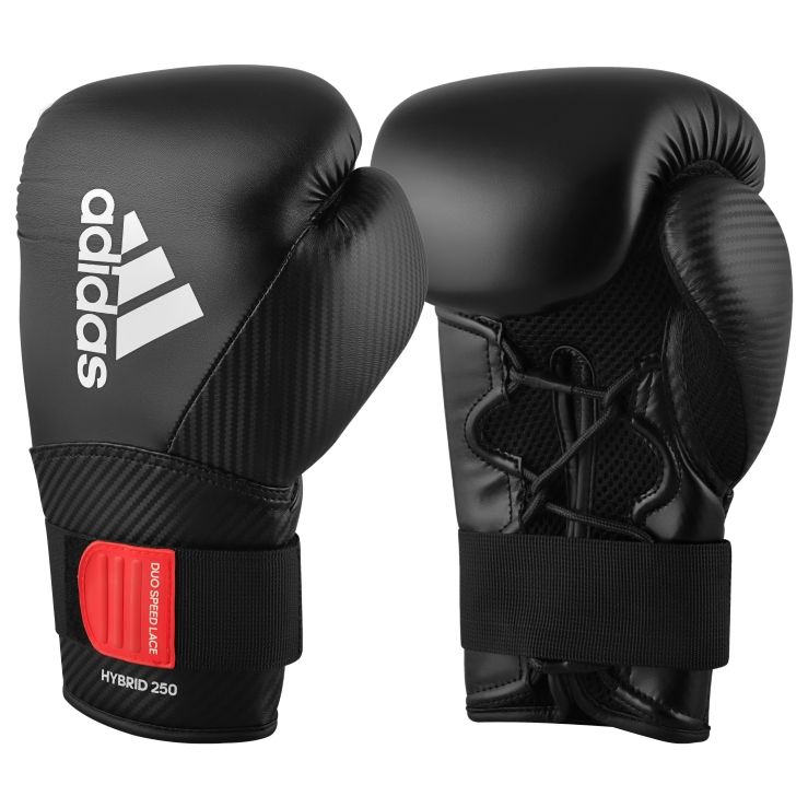 Adidas bokszkesztyű Hybrid 250, fekete