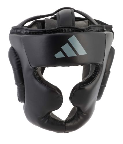Adidas boksz sisak Speed Chin, fekete-szürke