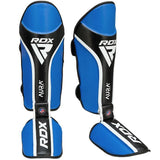 RDX sípcsont és lábfejvédők Aura+ T17, kék-fekete