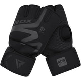 RDX grappling kesztyű Neoprén, fekete matt