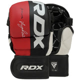 RDX MMA sparring kesztyű T6, piros-fekete