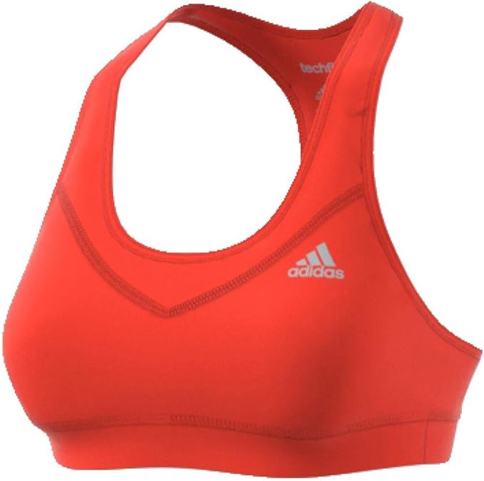 Adidas sportmelltartó TF Bra - Solid, narancssárga