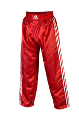 Adidas szatén kickbox nadrág Contact, piros